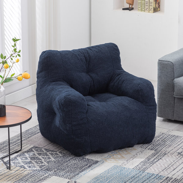 Ace bayou structured tablet fur pocket bean bag online chair